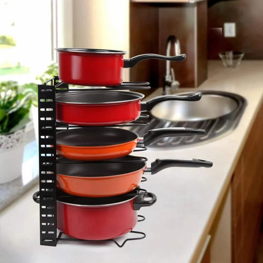 Adjustable Pan and Pot Rack 🍳