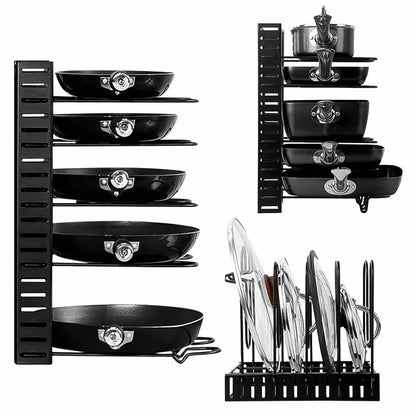 Adjustable Pan and Pot Rack 🍳